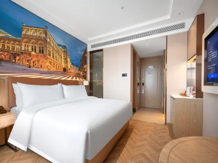 Vienna Hotel 5.0Langfang High-speed Rail Station Branch Отели рядом с достопримечательностью «Beihua Institute of Astronautics and Technology (East Campus)»