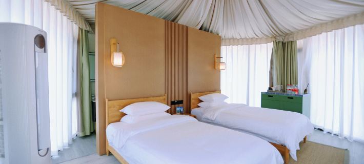 Wusute Overwater Yardangs Dreamy Starry Sky Wilderness Luxury Resort Hotels in Haixi Prefecture