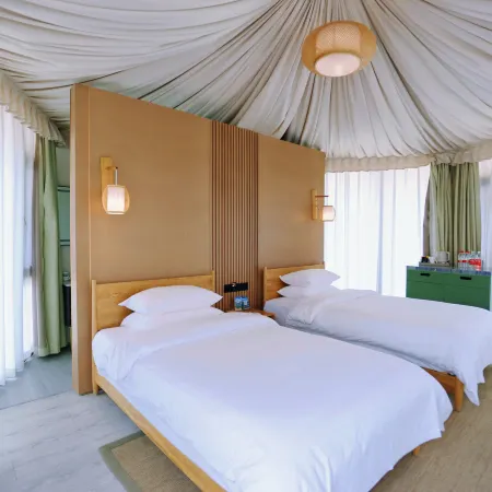 Wusute Overwater Yardangs Dreamy Starry Sky Wilderness Luxury Resort