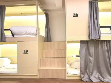 Old Youth · Tomorrow International Youth Hostel (Jinan Daming Lake Railway Station Chaoran Building) Отели рядом со станцией Daminghu Railway Station