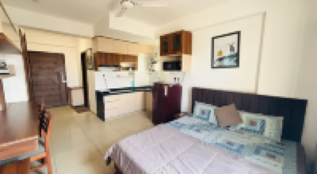 Modern Studio Near Bombay Hospital |Juliet Balcony