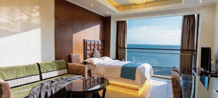 Lingyun Seaview Hotel Apartment Qingdao otelleri