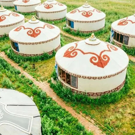 Amani Bread & Ger · Mongol Ger Guesthouse (Xilamuren Grassland)
