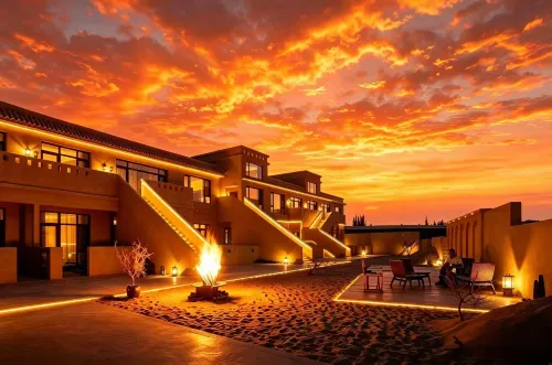 Summer Solstice・Panoramic Starry Night & Sunset River View Resort Inn (Shazhou Night Market Branch) - Romantik