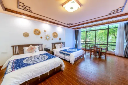 Haotianjing Tangquan Homrstay Отели рядом с достопримечательностью «Hedao Park （South Gate）»