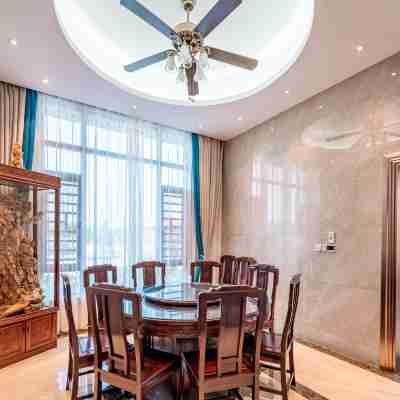 Qingyuan Fogang single-family full suite multi-tangchi basketball court slide pool villa Dining/Meeting Rooms
