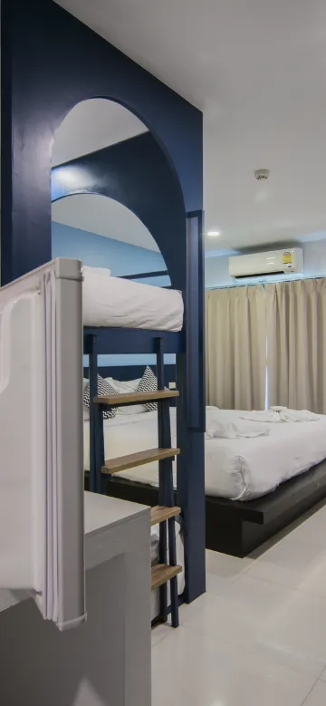 ห้องครอบครัวพร้อมเตียงชั้น วิวภูเขา