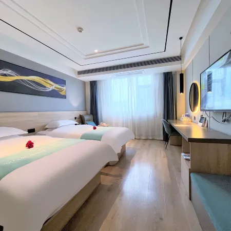TaiYuan G Hotel(Taiyuan Liuxiang Wanda Plaza Store) Отели рядом с достопримечательностью «Бассейн Черный Дракон»