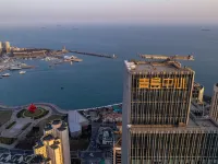 Melody Seaview Hotel Apartment (Qingdao Wusi Square Mixc City) Hotel dekat Pantai Qingdao