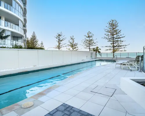 Reflection on the Sea Hotels in Coolangatta