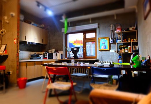 호스텔 공용 공간