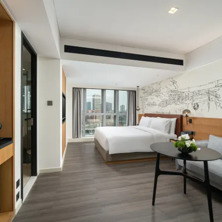 UrCove by HYATT Guangzhou Canton Tower Exhibition Center Отели рядом с достопримечательностью «Весенняя кантонская ярмарка»