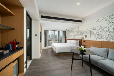 UrCove By HYATT Guangzhou Canton Tower Exhibition Center Отели рядом с достопримечательностью «Historic Site of Ancient Whampoa Anchorage»