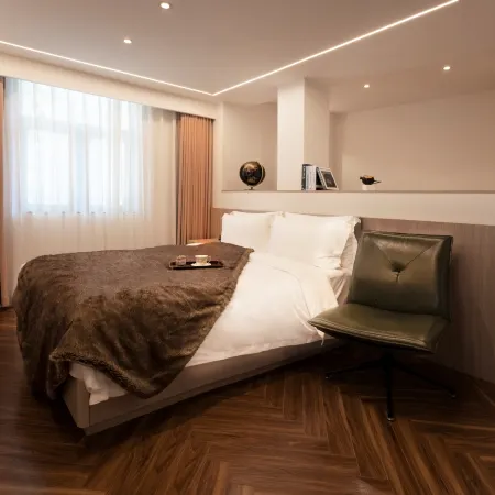 Shanghai Xujiahui center Hongqiao Road Manhe hotel Отели рядом с достопримечательностью «Станция метро Xujiahui»