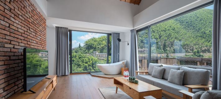 Yunhe Terrace Sit and Watch Yunqi Homestay Hotels in Yunhe