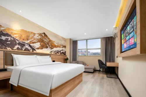 CAY MAN PLATINUM Hotel Qixian County Zhenxing Road. - parking
