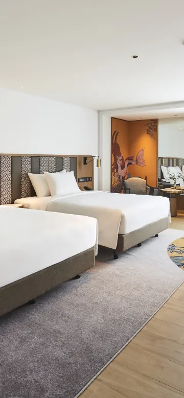 ห้องสวีทจูเนียร์พร้อมเตียงคู่