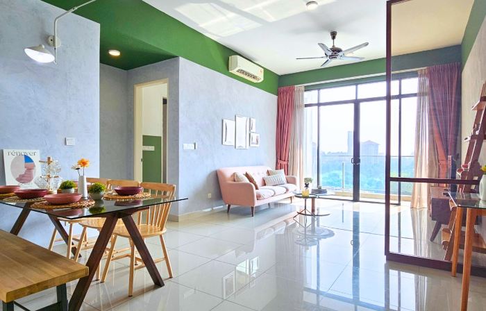 Spacious Apartment Walk to IOI City Mall Putrajaya Free Parking