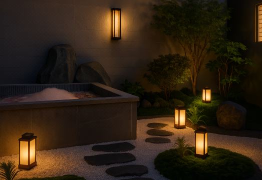 vchill hotel의 세련된 인테리어 또는 침실 사진