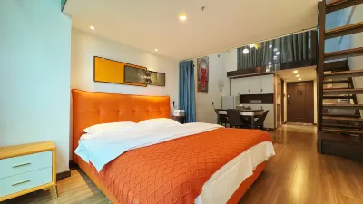 Wheat High Altitude View Full Suite Homestay Hotel in zona Chengbei Passenger Transport Center (Rongbei Shangmao Avenue 1st Section)