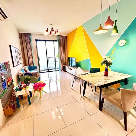 Legoland-Happy Wonder Love Suite-Elysia- Max8pax-with Garden-Pool view