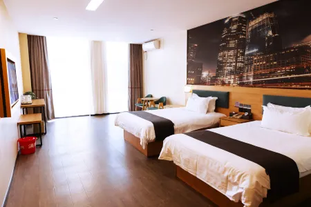 Huashu Ximan Hotel  (Wucheng Debai Plaza) Отели рядом с достопримечательностью «Больница Город Города Город Город Город Город Город»