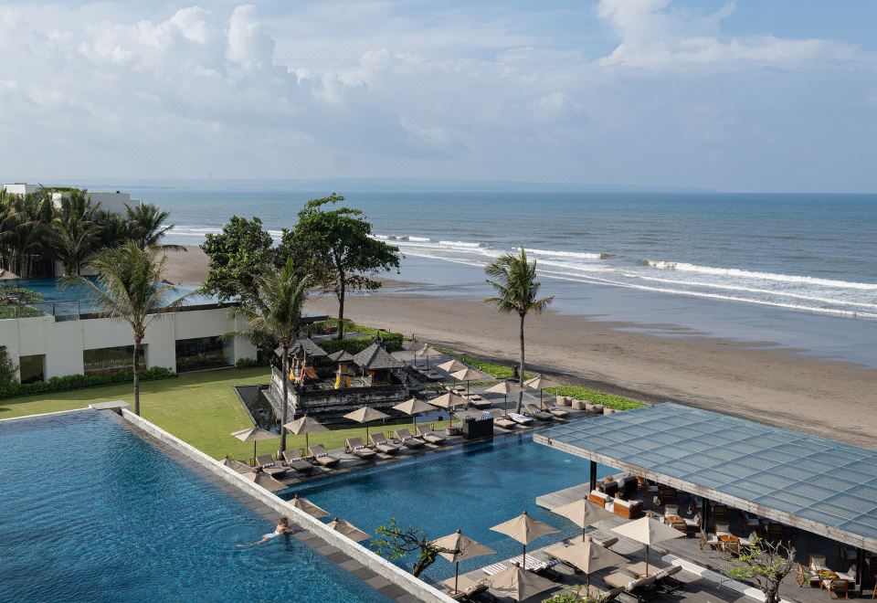 알릴라 스미냑의 아름다운 해변 뷰