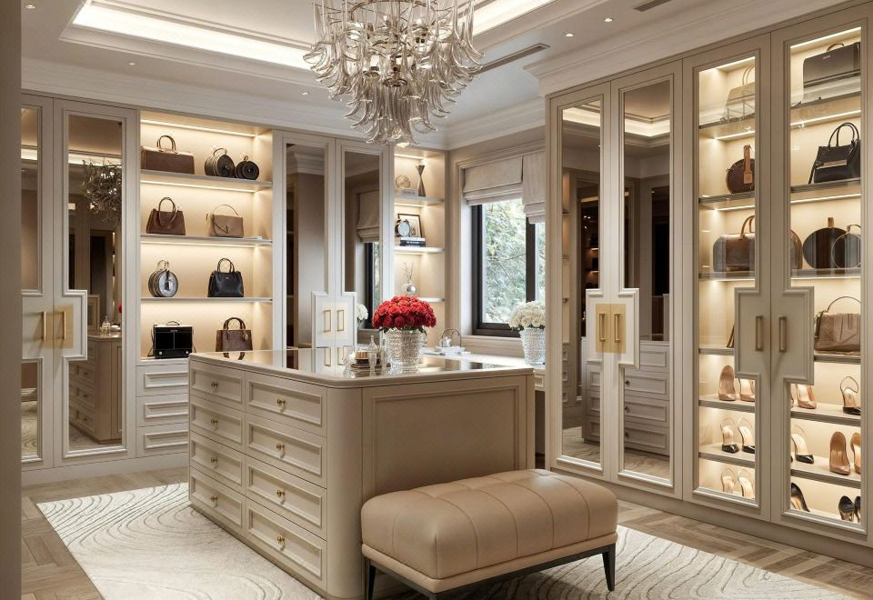 럭셔리 홈 객실 내부