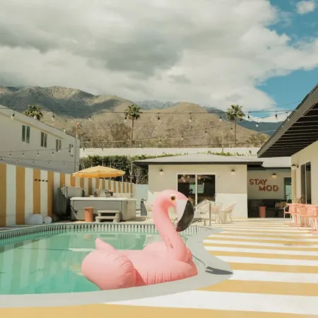 Mod Retreat in Vibrant Palm Springs