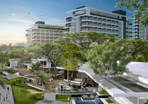 Condotel in Tambuli Seaside Studio Type - F21K - สวนน้ำ