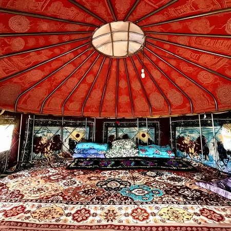 Sayram Lake White Yurt Tribe Homestay