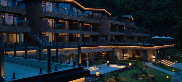 Jinyun Chunshang Yunduan Secret Resort Hotel Các khách sạn ở Tấn Vân