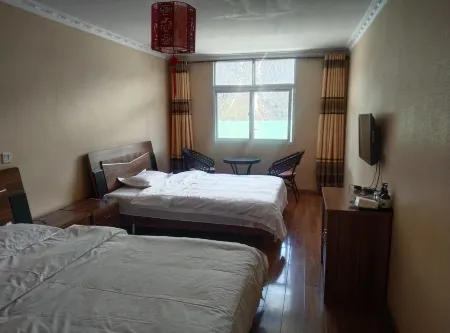 Basu Tang Dynasty Inn Отели рядом с достопримечательностью «Ranwu Lake International Self-Driving Campground»