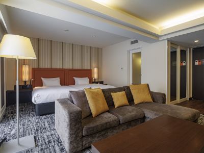 【禁煙】デラックスツイン JR九州ホテル ブラッサム福岡の写真