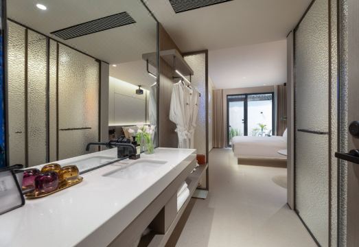 안셰 호텔 모던한 로비 인테리어