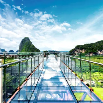 Beyond Skywalk Nangshi Hotels near Jame’s bond pier Boat trip to phangnga bay