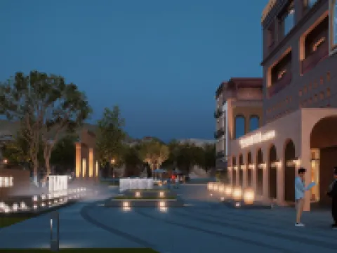 喀什古城崑崙塔アルコーブ by ハイアットリゾートホテル カシュガルのホテル