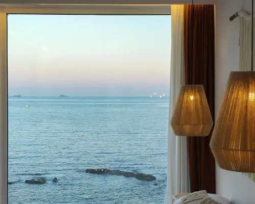 Pingtan Haitang Junshanxia Seaview Homestay (Beigang Road, Huandao Road) โรงแรมในผิงถัน