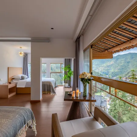 Yilan Mountain Lodge (Viewing Platform Store of Xijiang Thousand House Miao Village)