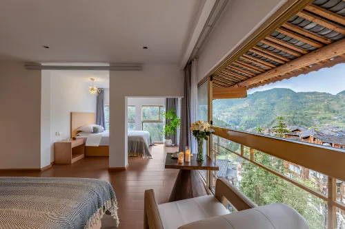 Yilan Mountain Lodge (Viewing Platform Store of Xijiang Thousand House Miao Village) - 3-نجوم