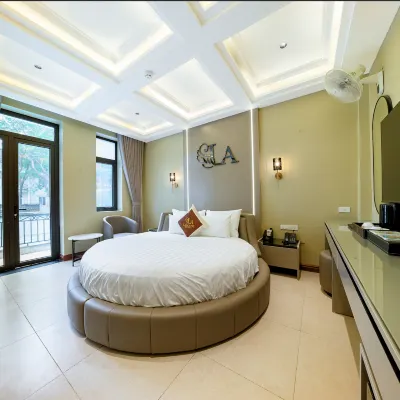 Lam Anh Hotel 7 Phap Van Hoang Mai 41BT1 イェン ソ 公園周辺のホテル