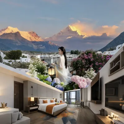 香格里拉・千悦S｜SmartOxygenSupHoliday絶景ホテル（独克宗古城） 五鳳山周辺のホテル
