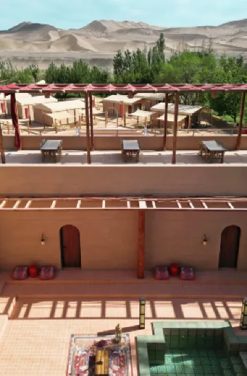 敦煌風鳴沙飯店 住宿飯店