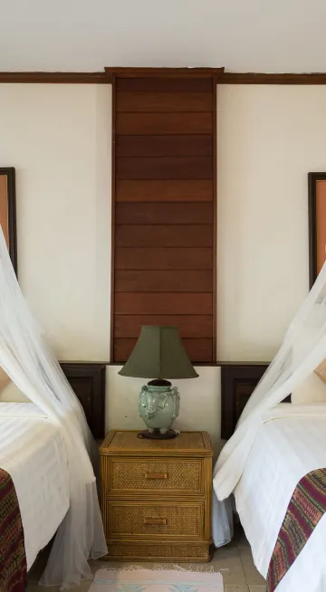 ห้องสำหรับครอบครัวพร้อมวิวสวน