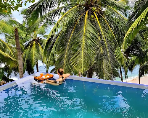 Rocky Point Beach Front Pool Resort Hotels in Hambantota