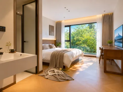 Wuyuan Lulin Qijian · Taocheng Guiyin · Brookvale Healing and Relaxing Vacation Homestay - bar