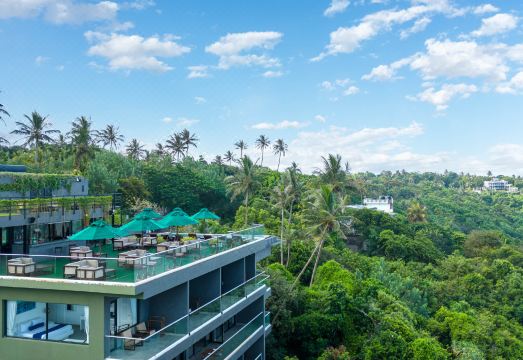 우나와투나 숙소 전망