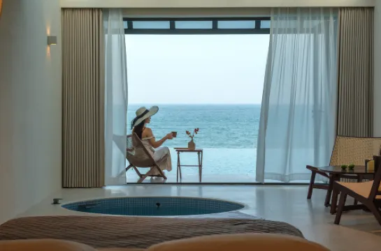 檸嶼海·seasideオーシャンビュープール美宿(雙月灣リゾートエリア)