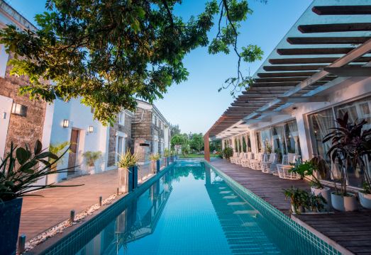 北海涠洲岛野里宅院度假酒店（贝壳沙滩蓝桥店）外景图