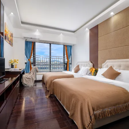 Erjana Apartment (Guangzhou Kehui Jingu Shenzhou Road Metro Station) Отели рядом с достопримечательностью «Guangzhou Flying Over the Jungle Adventure Park»